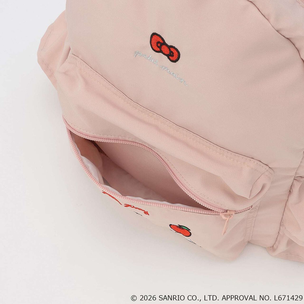 [Sanrio Characters] Frill Backpack,Light pink, large image number 6