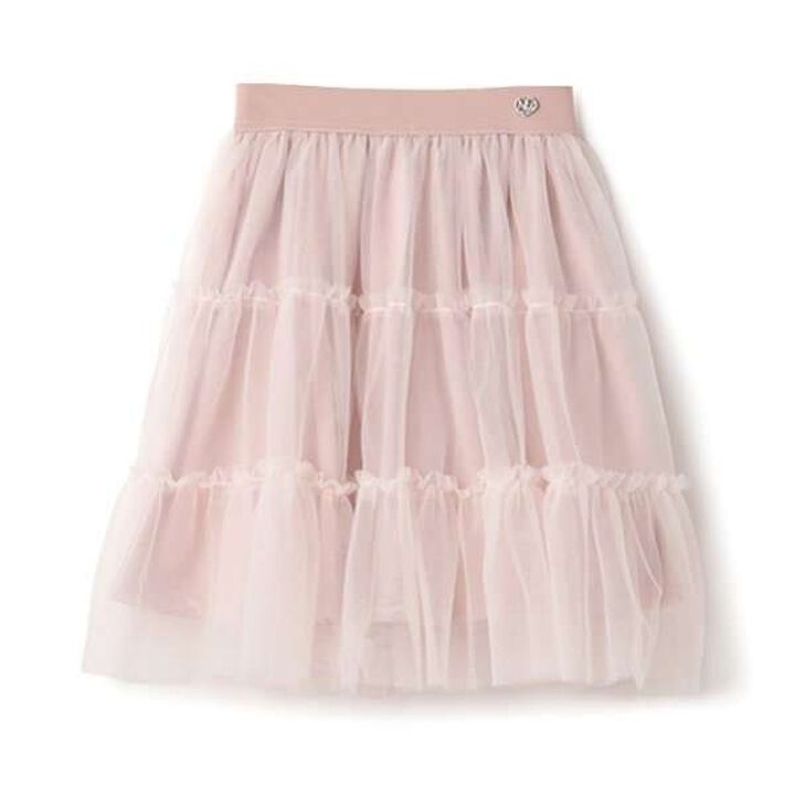 Fluffy Frill Tulle Skirt,Black, medium image number 17