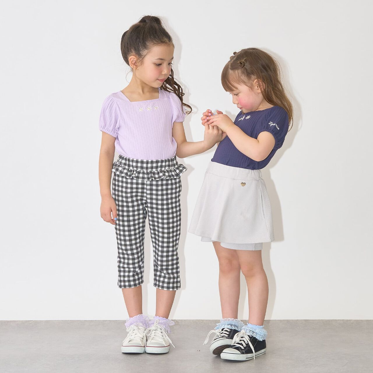 Tomo Pants with Flare Skirt,Ivory, large image number 29