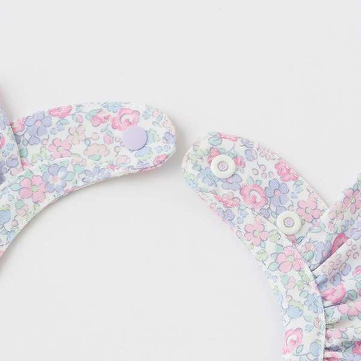 Little Flower Pattern Apron & Headband Set (Box Included),Off white, medium image number 2