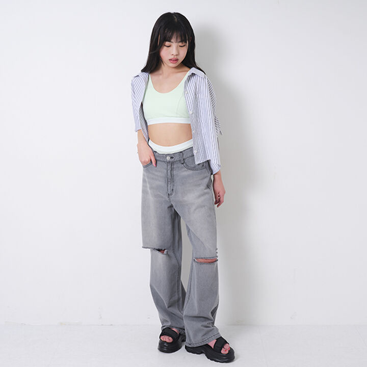 [LTXC] Logo Rubber Half Top,Navy, medium image number 5