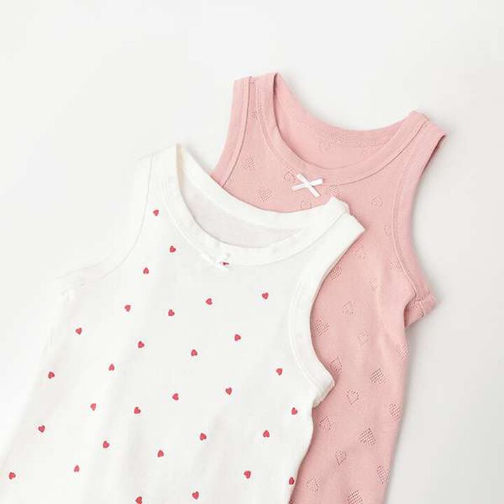 [Weak Acidity] Tank Undergarments 2P,Peach, medium image number 6