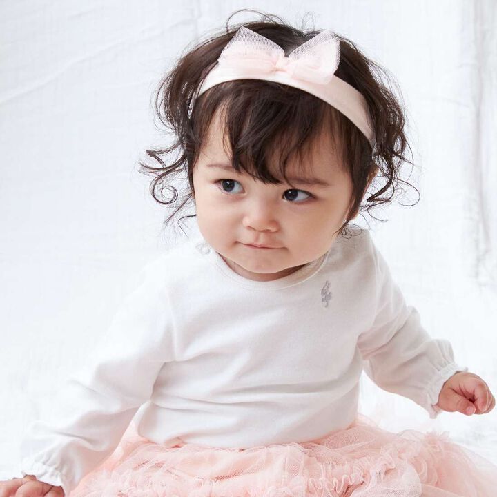 KP Bunny Ear Gift Bag Hairband & Bloomers Set,Light pink, medium image number 2