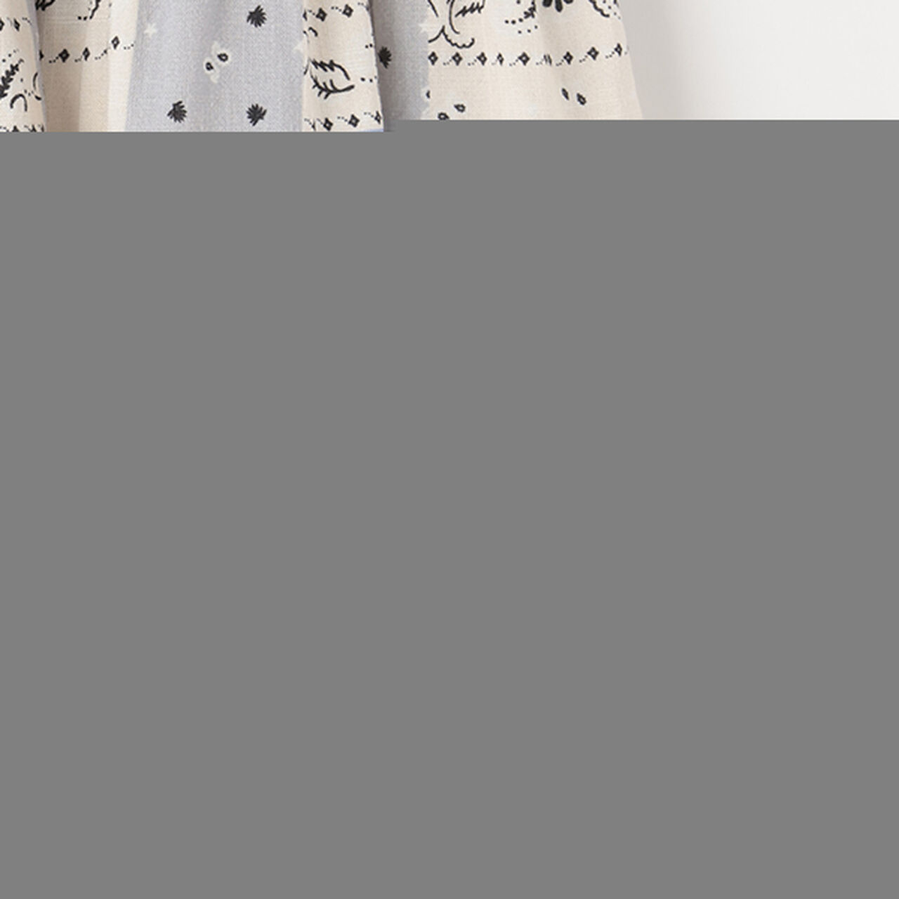 [Link] All-Over Pattern Shirred One-Piece Dress (Kids Size),Light beige, large image number 14