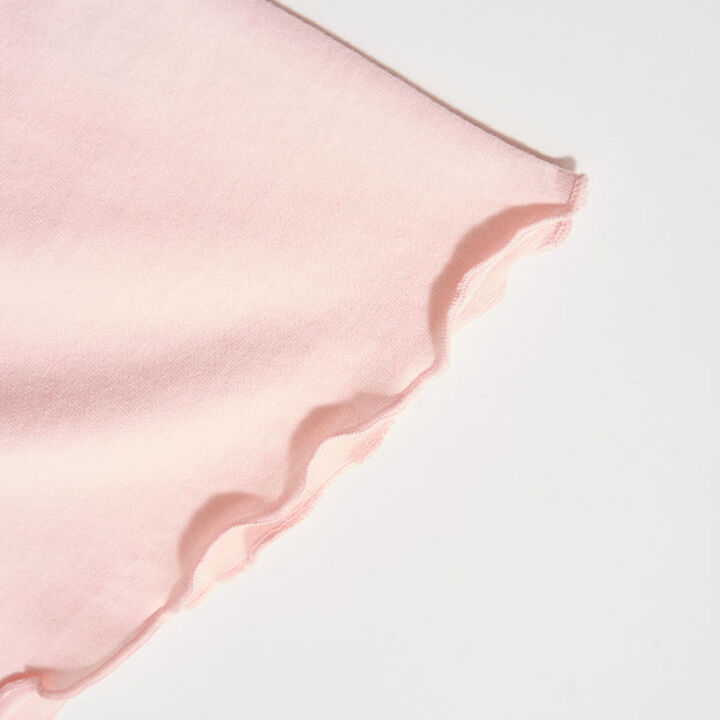 [Soft Cotton] Cherry Lace Collar Top,Light orange, medium image number 14