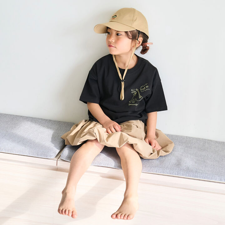 [Amphibious] Balloon Hem One-Piece Dress,Beige, medium image number 8