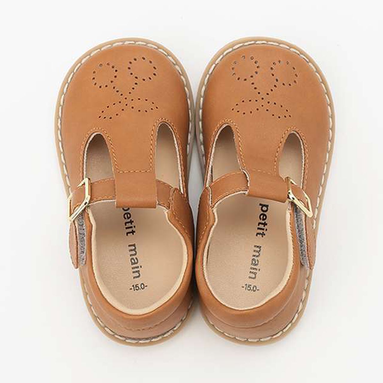 Cherry Eyelet Shoes,Brown, large image number 6