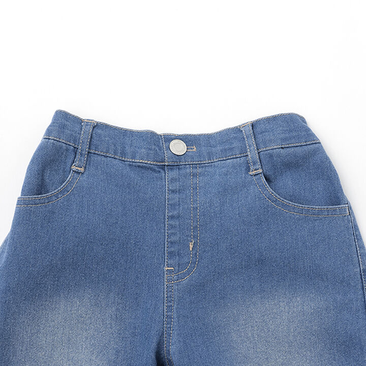 Denim Bermuda Shorts,Blue, medium image number 4
