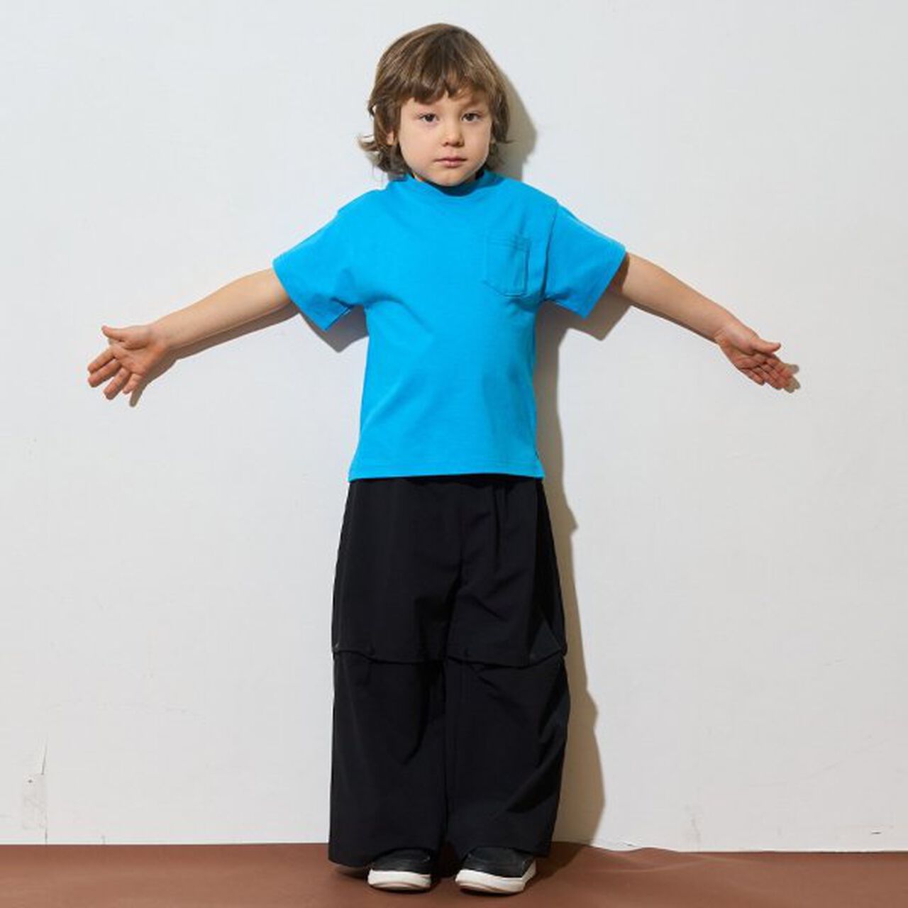 [Comfortable Jersey] Oversized Basic T-Shirt,Top gray, large image number 7