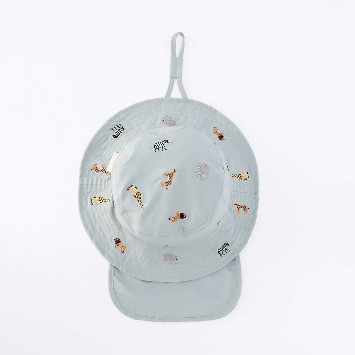 [Heat-Resistant] Embroidered Bucket Hat,Light pink, medium image number 22