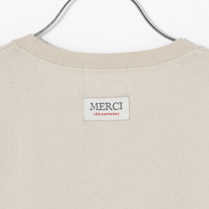 [Parent-Child Matching] [Cool Touch] 15th MERCI Short-Sleeve T-Shirt,Pearl white, medium image number 18