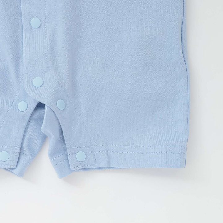 TOYS Boys Short-Sleeve Romper [Made in Japan],Blue, medium image number 4