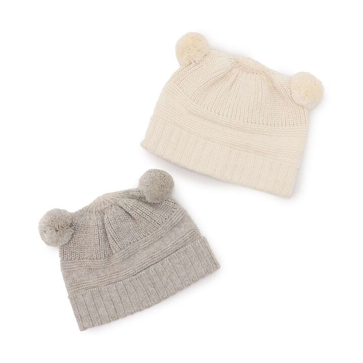 Organic Bonbon Hat [Made in Japan],Pearl white, medium image number 4