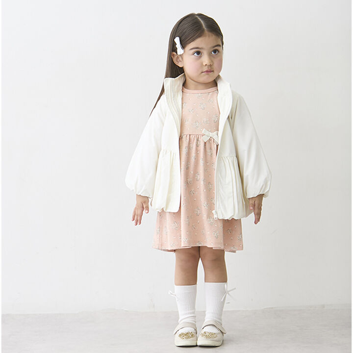 Ribbon Knee-High Socks,Gray, medium image number 1