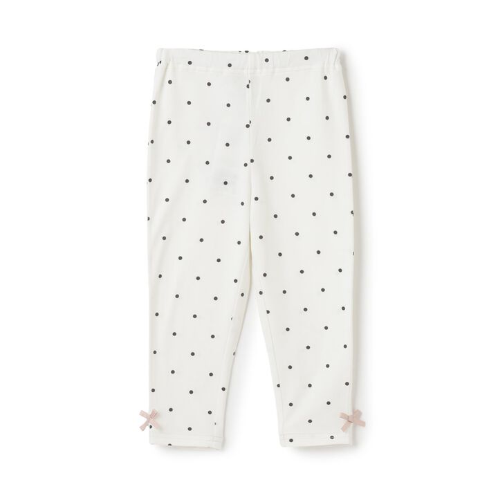 [Affordable] GIRLS 10-length Leggings,Off white, medium image number 10
