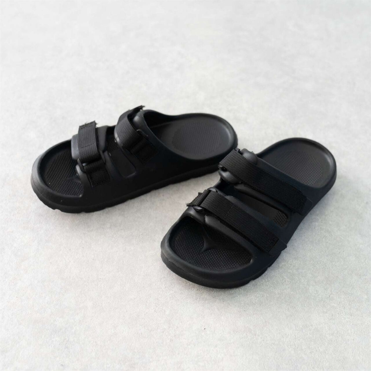 [Lightweight] Sandals,Black, large image number 4