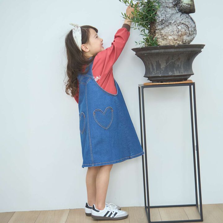 [Lee] Overall Skirt,Blue, medium image number 2