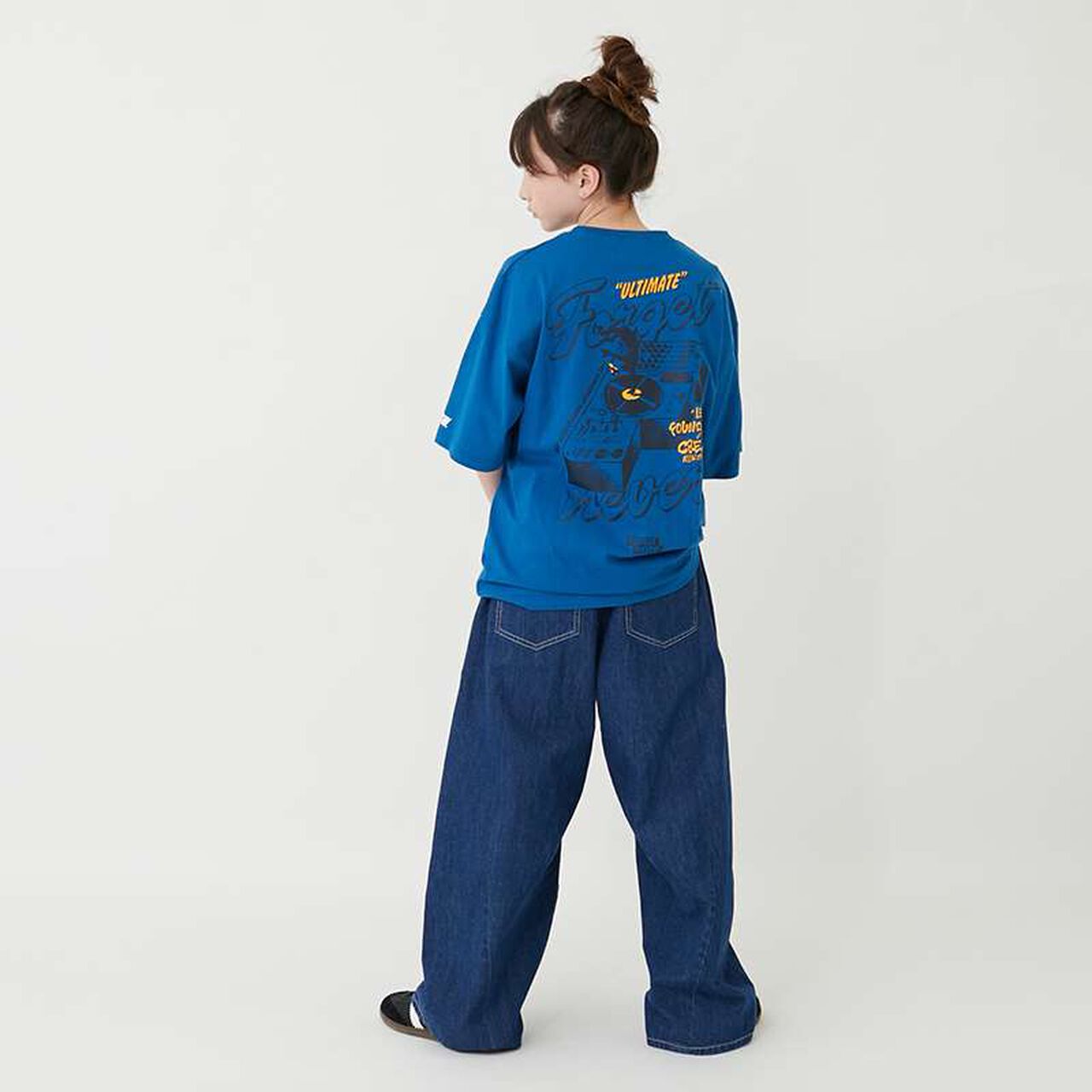 [FORGETNEVER] Back Turn Table Short-Sleeve Pocket T-Shirt_GLSW,White, large image number 19