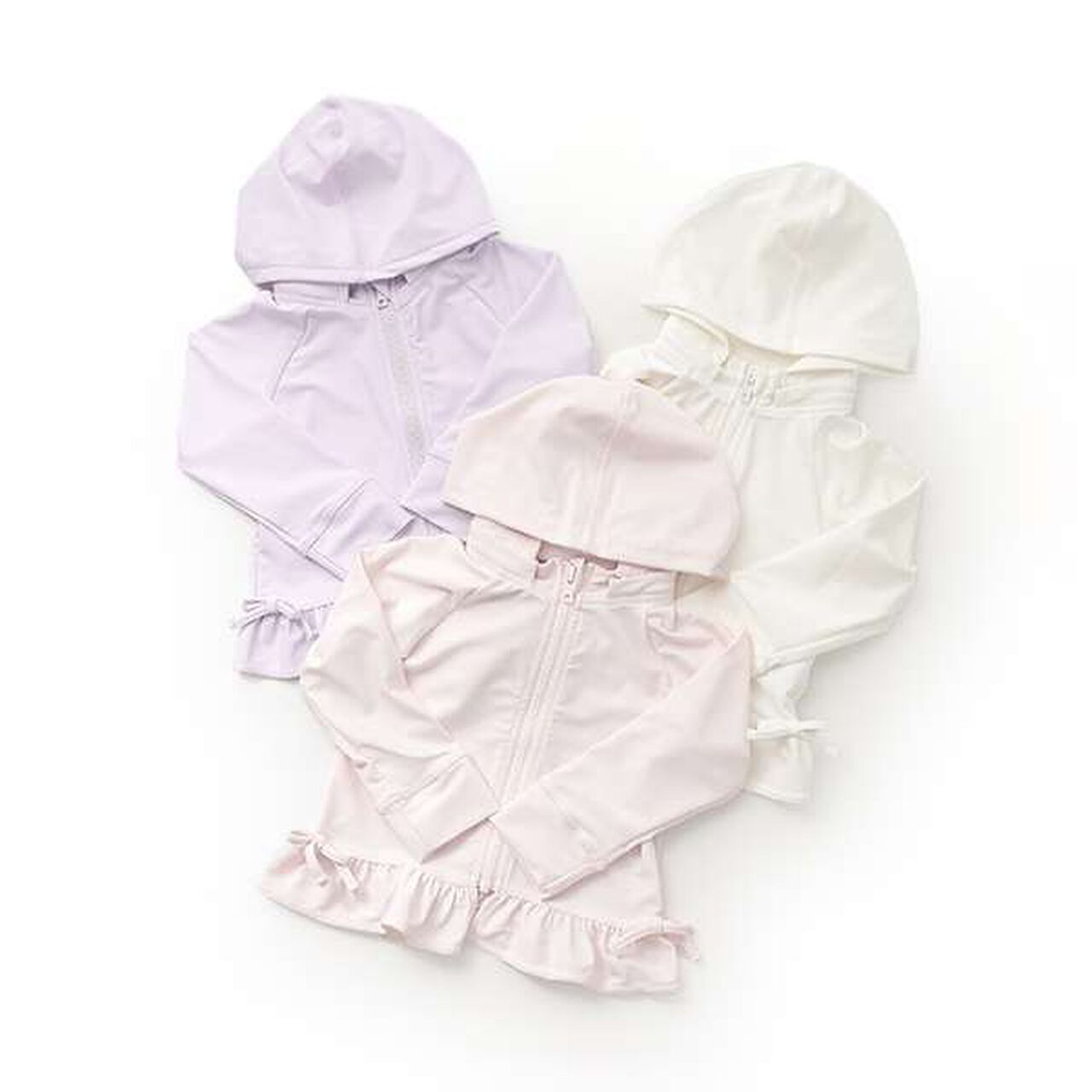 [SWIM] Frill Rash Guard,Lavender, large image number 13