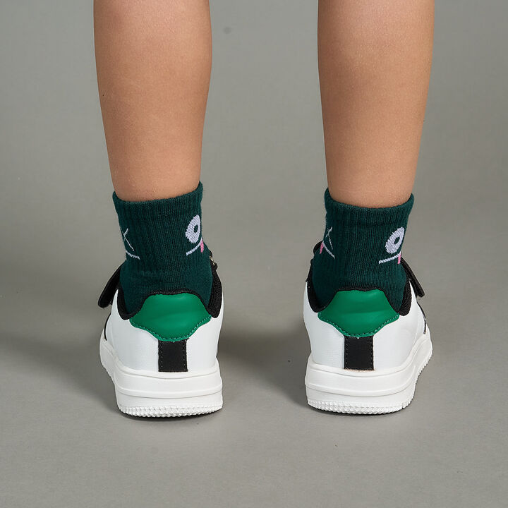 [For Preschool Use] [Ultra Lightweight] Velcro Sneakers,Off white, medium image number 15