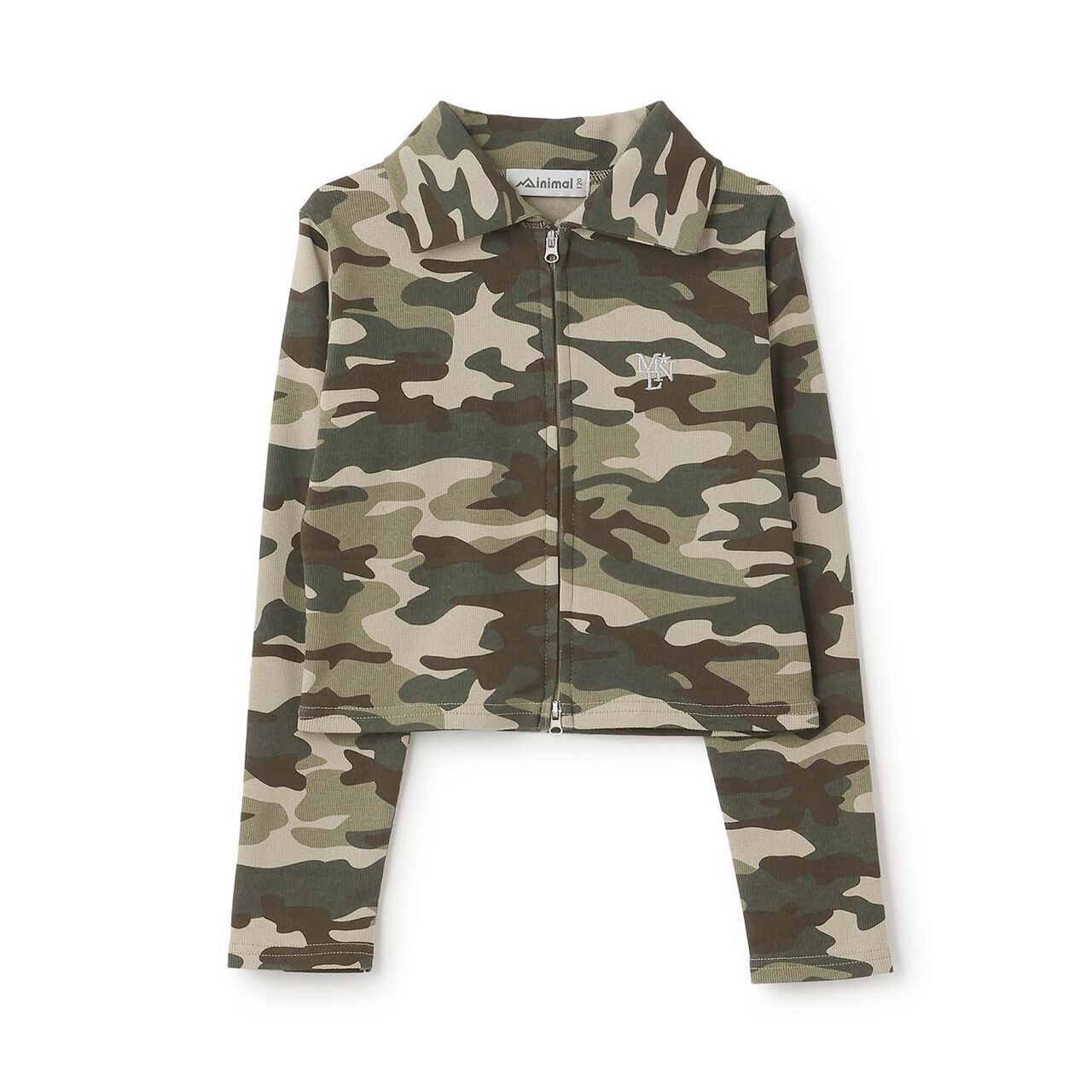 Double Zipper Ribbed Cardigan,Multi color, large image number 6