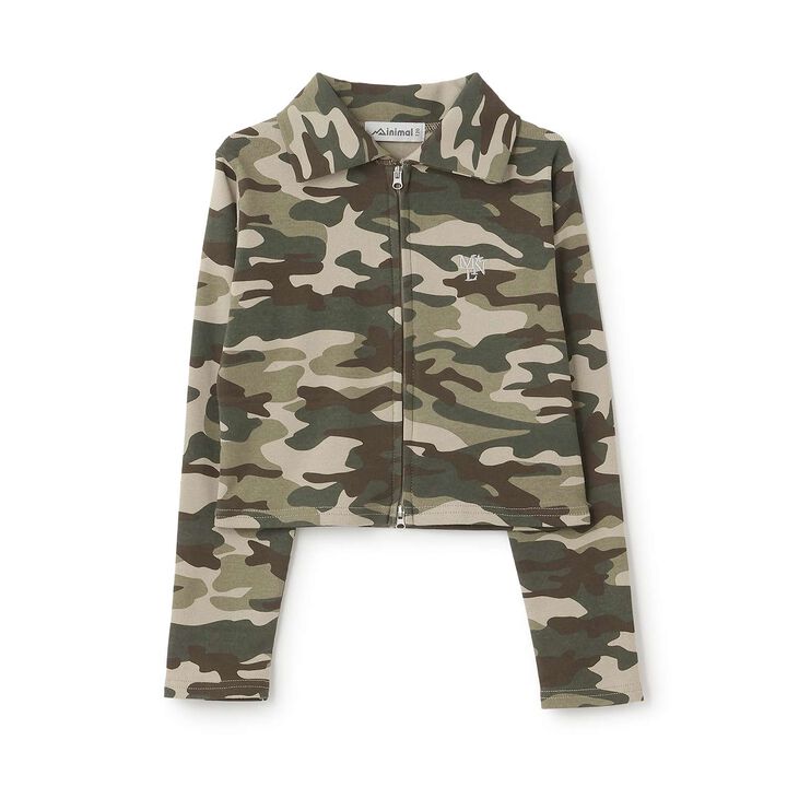 Double Zipper Ribbed Cardigan,Multi color, medium image number 6