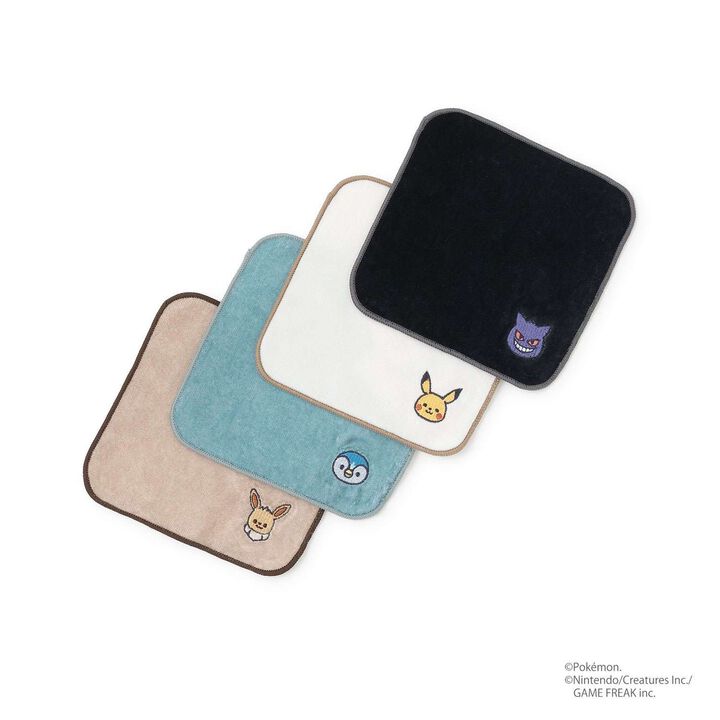 [Monpoke] Towel Handkerchief,Sax blue, medium image number 5