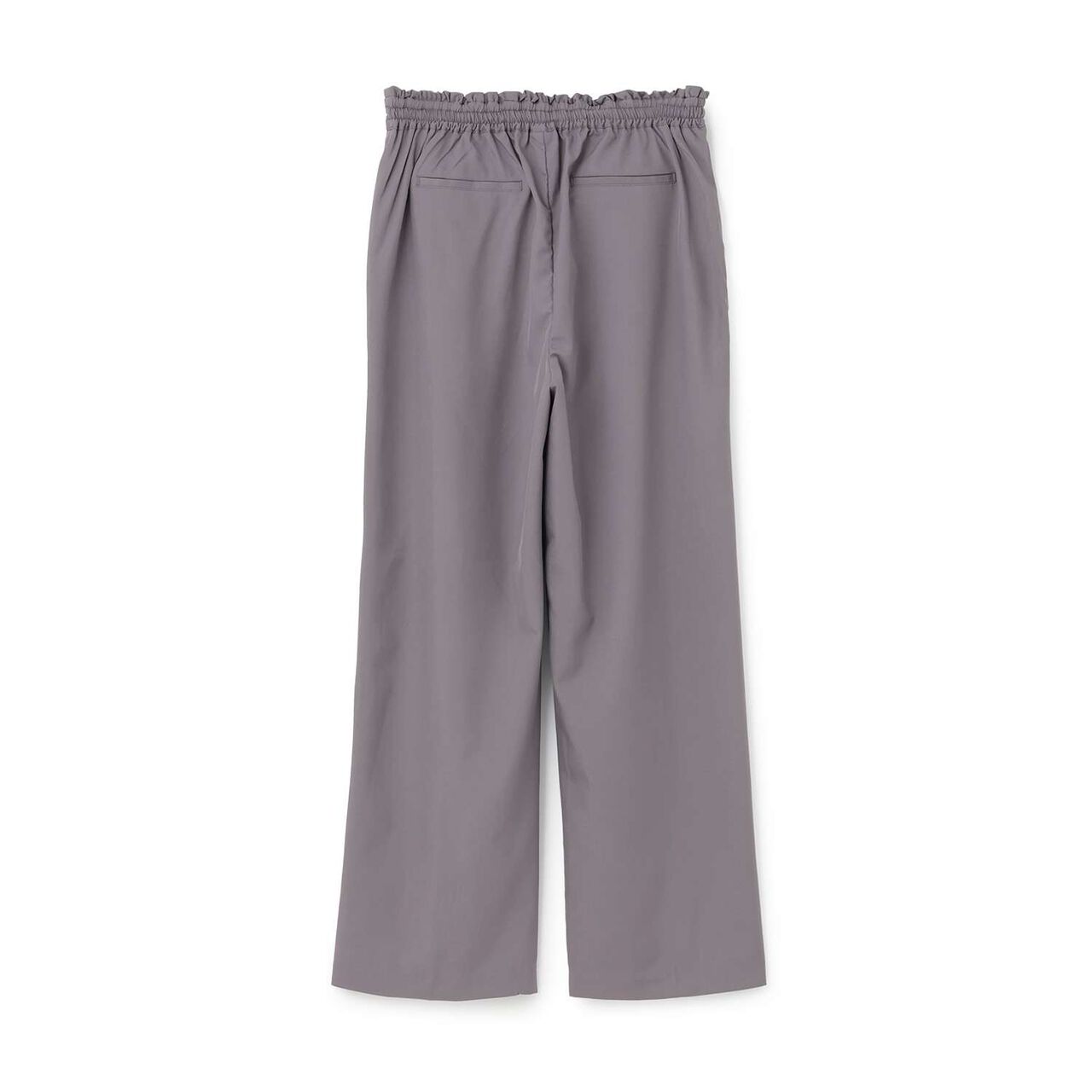 Wide Straight Easy Pants,Gray, large image number 1