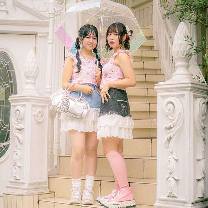 Reissue ♪ Lovely Tank Top,Pink, medium image number 11