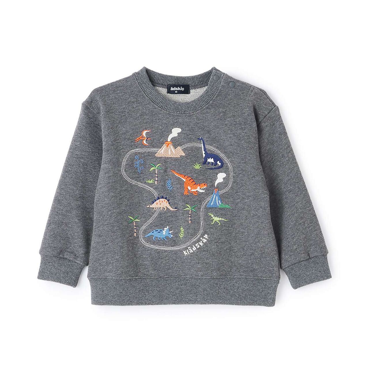 Dinosaur Island Sweatshirt,Charcoal gray, large image number 0