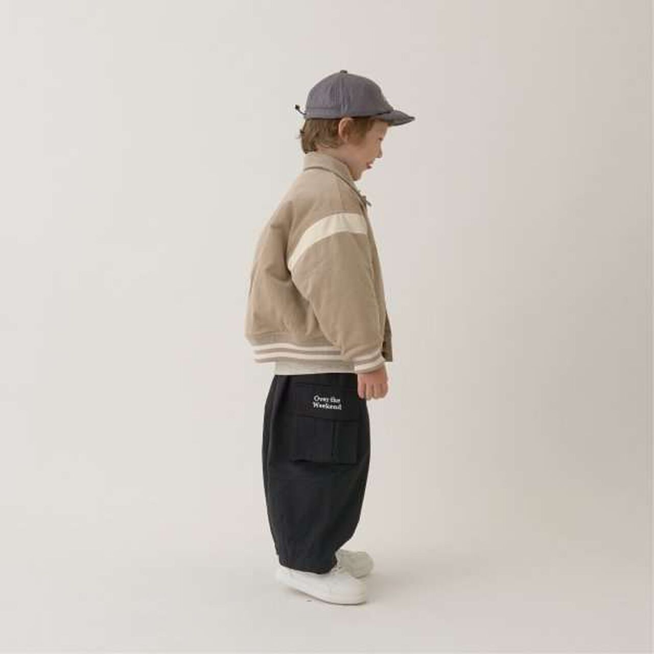 Corduroy Jacket,Beige, large image number 8