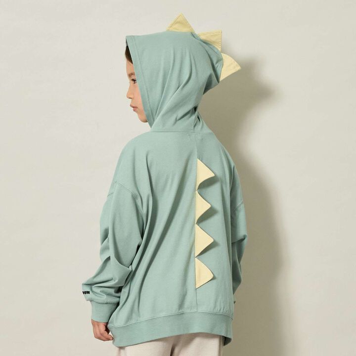 [Halloween] Dragon Devil Parka [Stain Resistant/Quick-Dry/UV],Black, medium image number 3