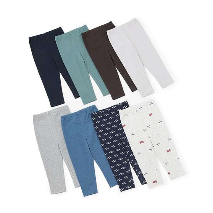 Affordable Boys 10-Length Leggings,Light gray, medium image number 16