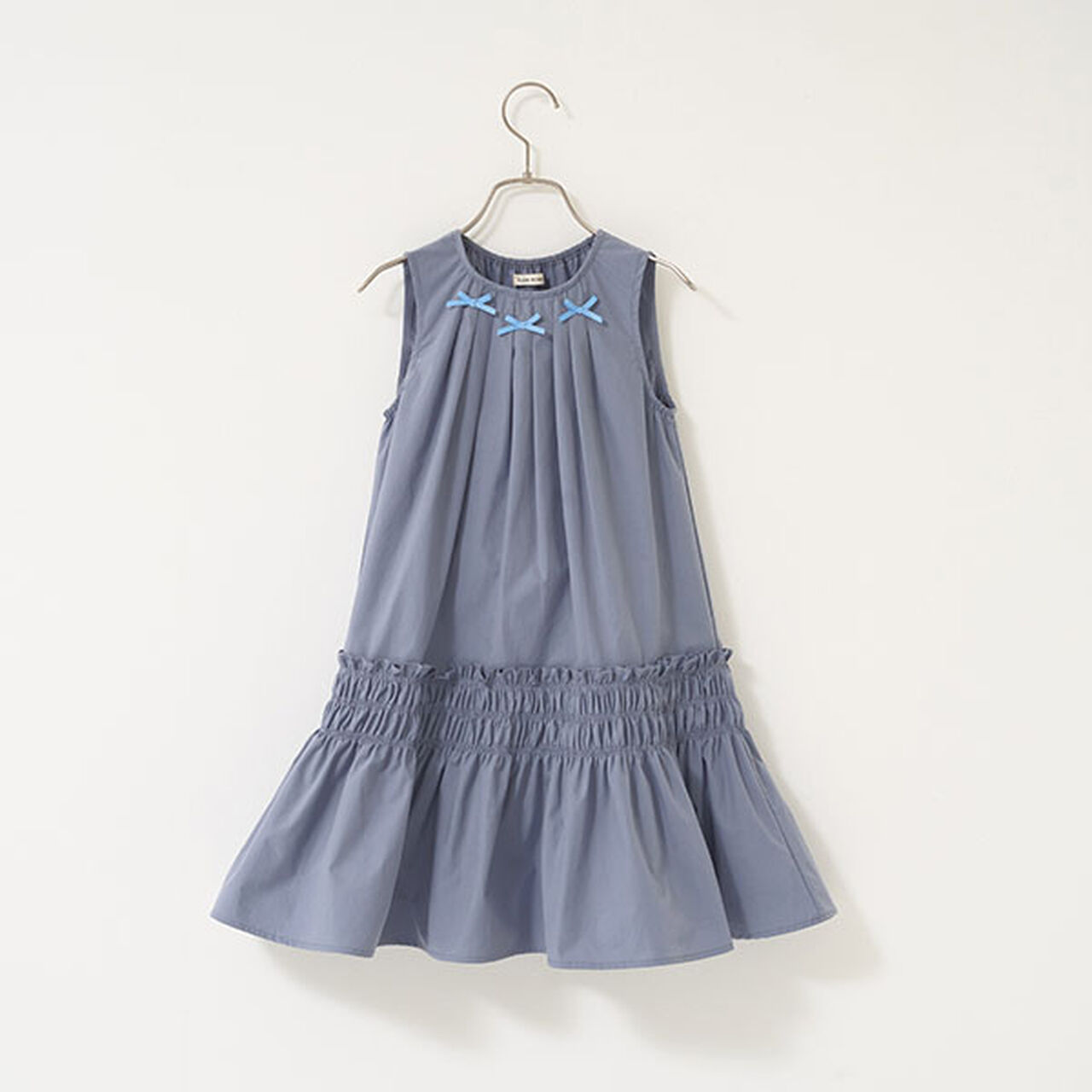 Shirred Tiered One-Piece Dress,Off white, large image number 12