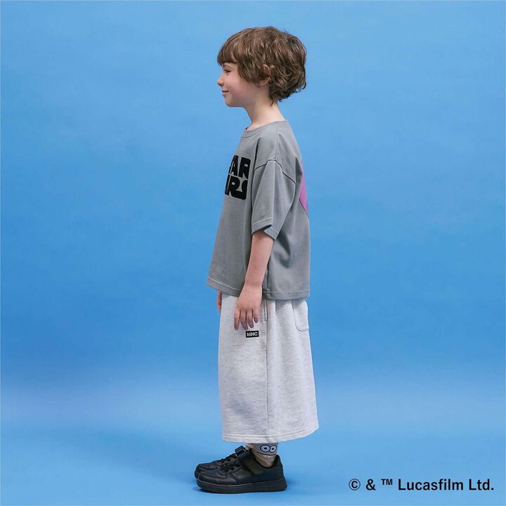 [STAR WARS] [Anti-Stain・Quick-Dry・Shape Retaining] Assorted Back Print T-Shirt [MNCM],Charcoal gray, medium image number 21