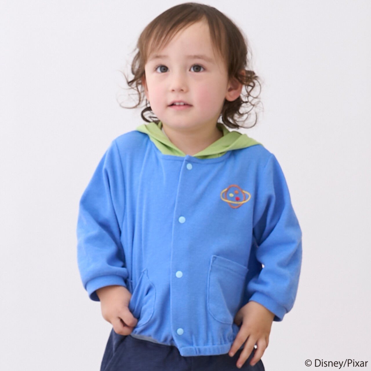 [Disney] Cool Touch Hoodie for Role Play,Navy, large image number 2