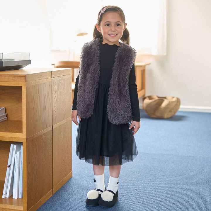 Fluffy and Soft Halloween Fur Vest,Mint, medium image number 30