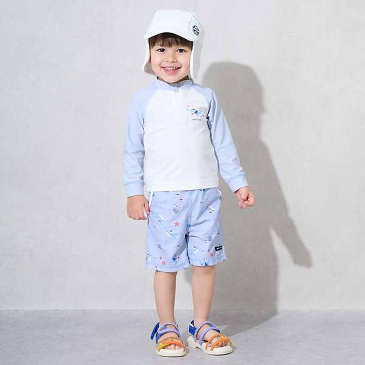 [SWIM] Boys Swim Assortment Outfit Set,Mocha tea, large image number 3