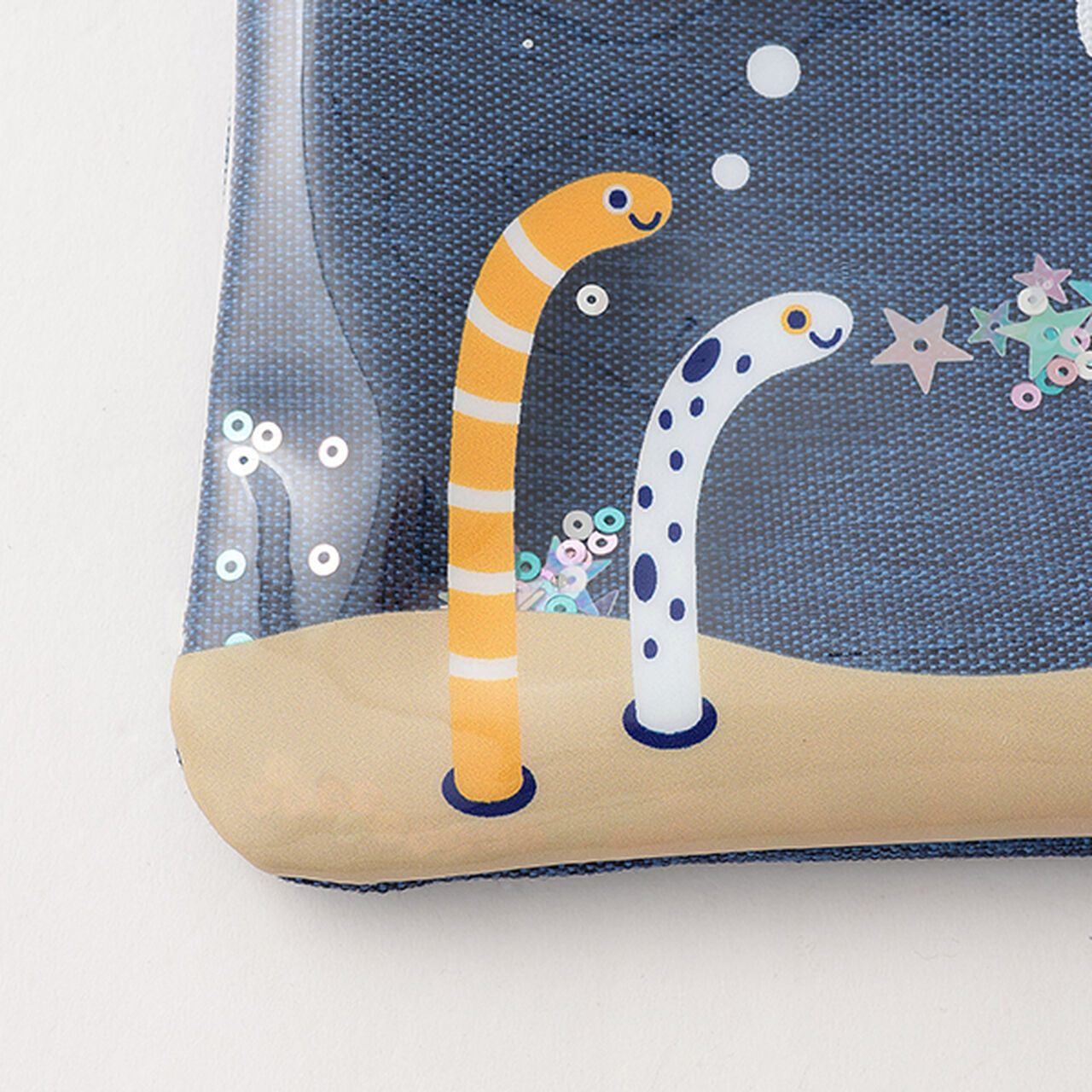 Sea Creature Small Shoulder Bag,Navy, large image number 5