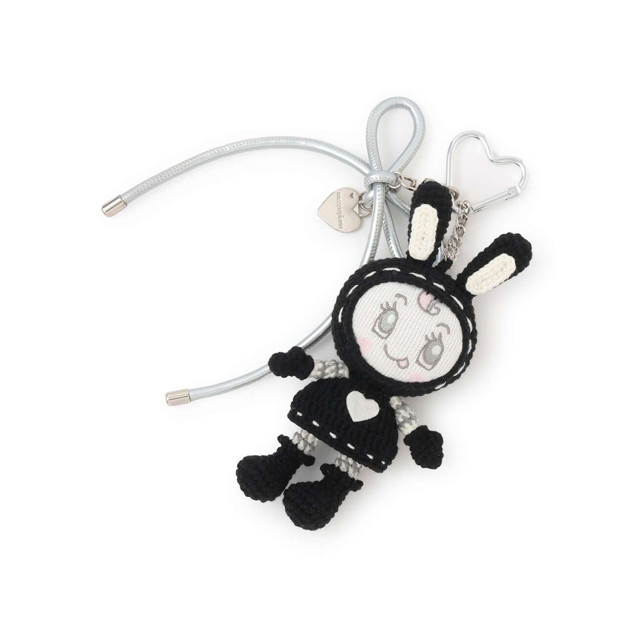 Reissue ART♪ Amigurumi Berie-chan Charm,Black, large image number 7
