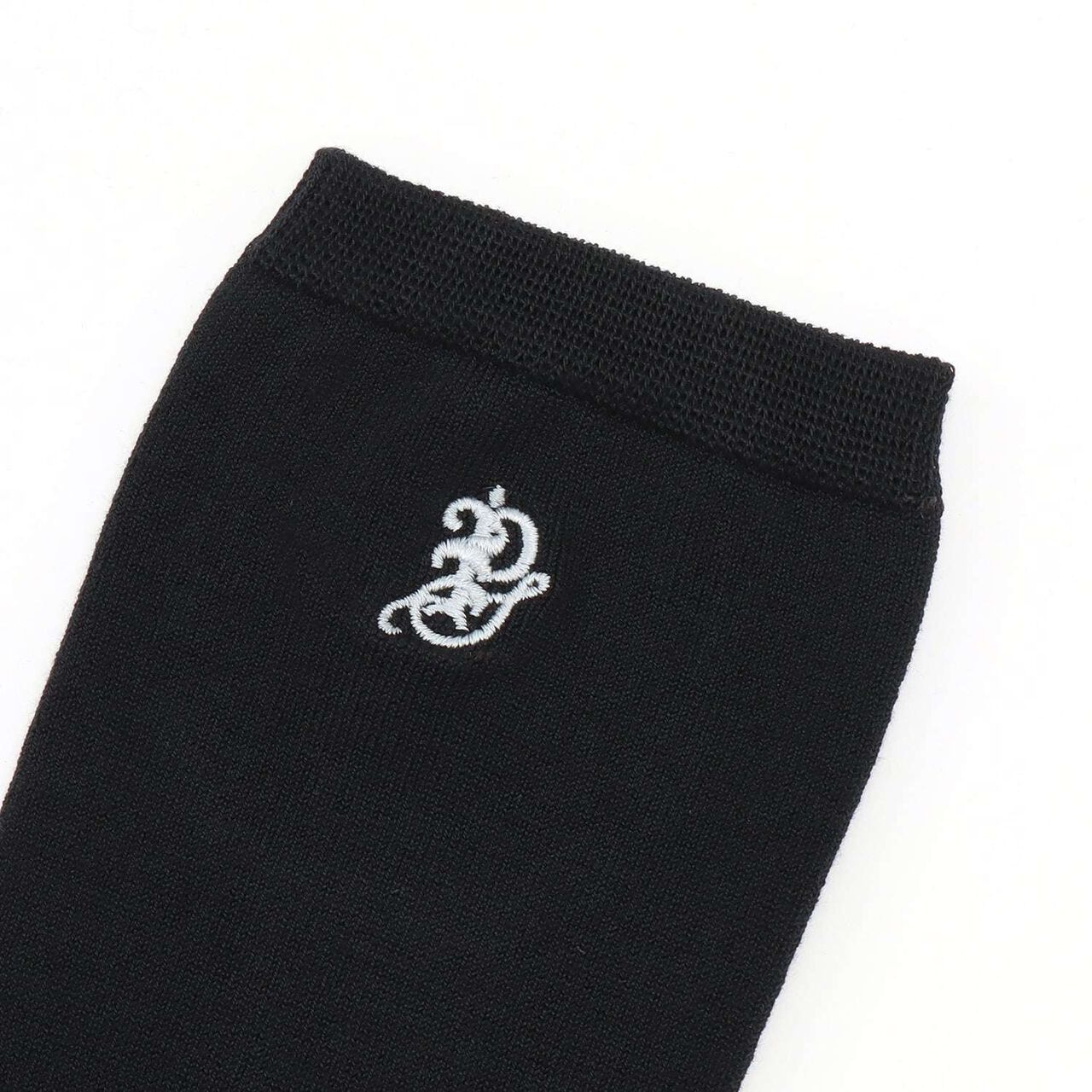 [Graduation Attire] Embroidered Logo Knee-High Socks,Deep red, large image number 1