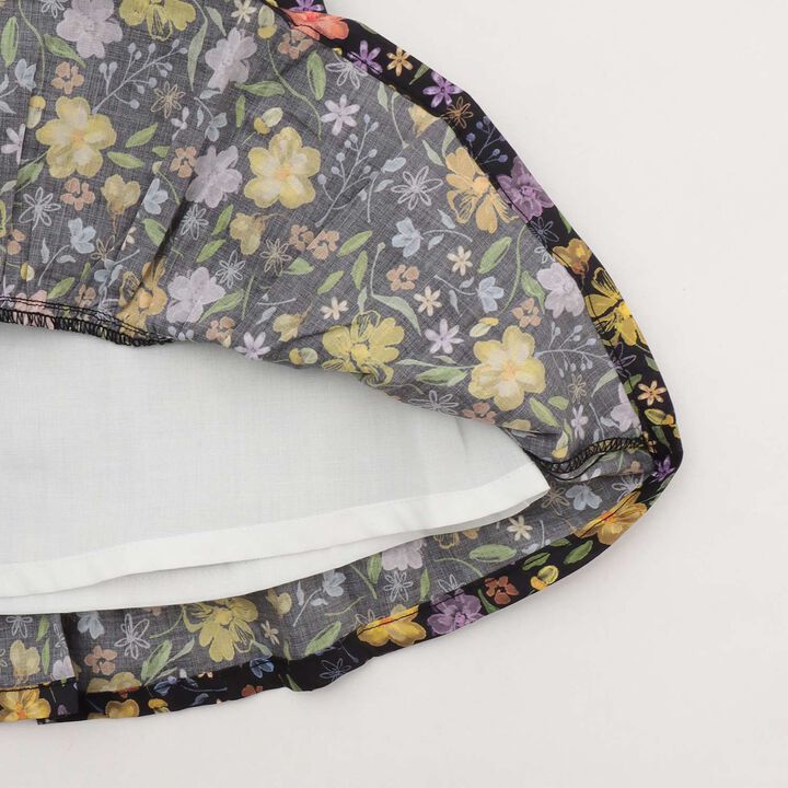 Nuance Floral Pattern One-Piece Dress,Off white, medium image number 5