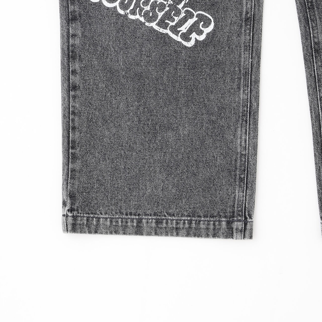 [LTXC] Patch Design Denim Pants,Gray, large image number 19