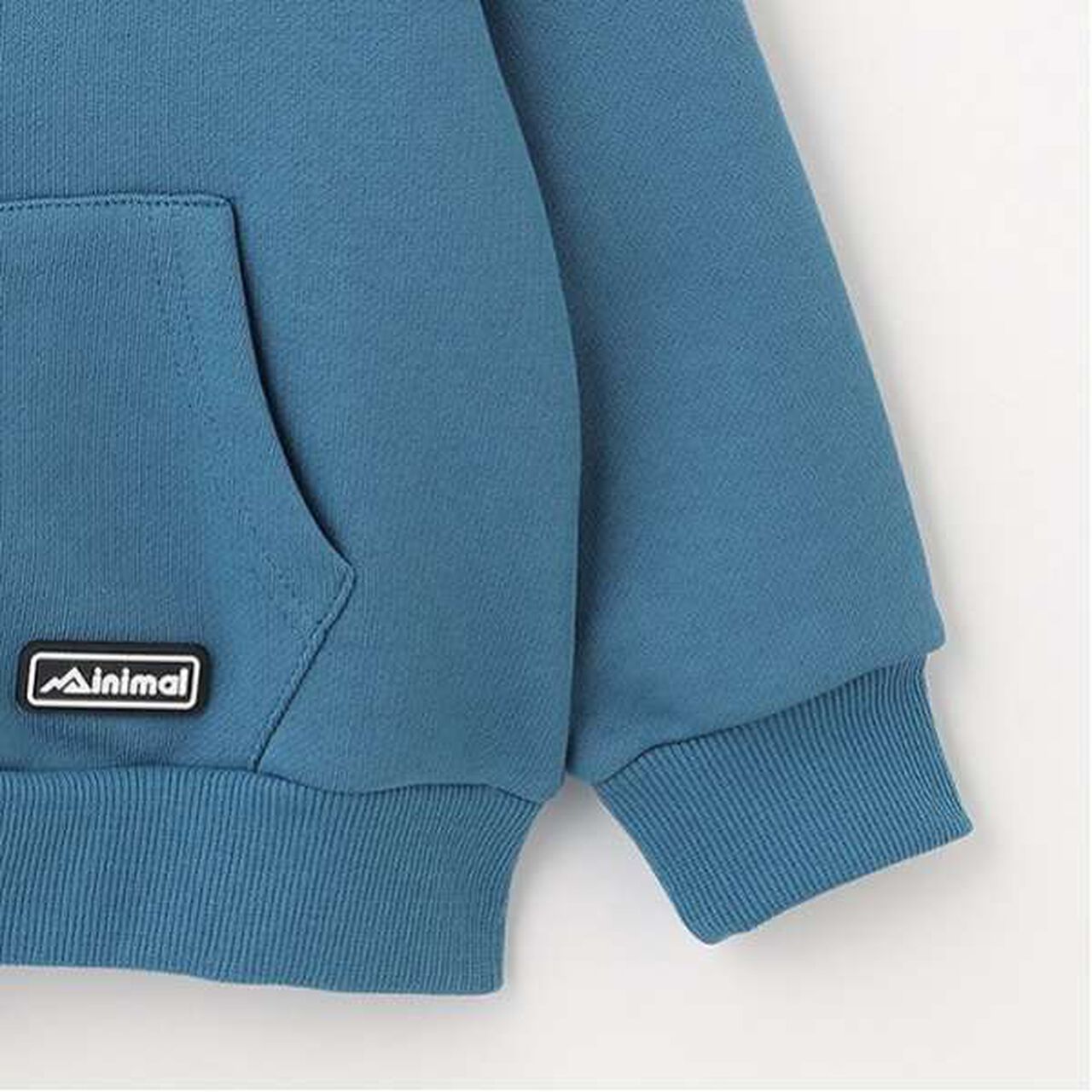 Anti-Stain Finish Silicone Patch Zip-Up Parka,Black, large image number 14