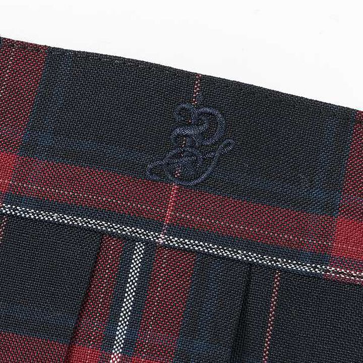 50cm Length 24-Piece Check Pleats Check Skirt,Beige, medium image number 9