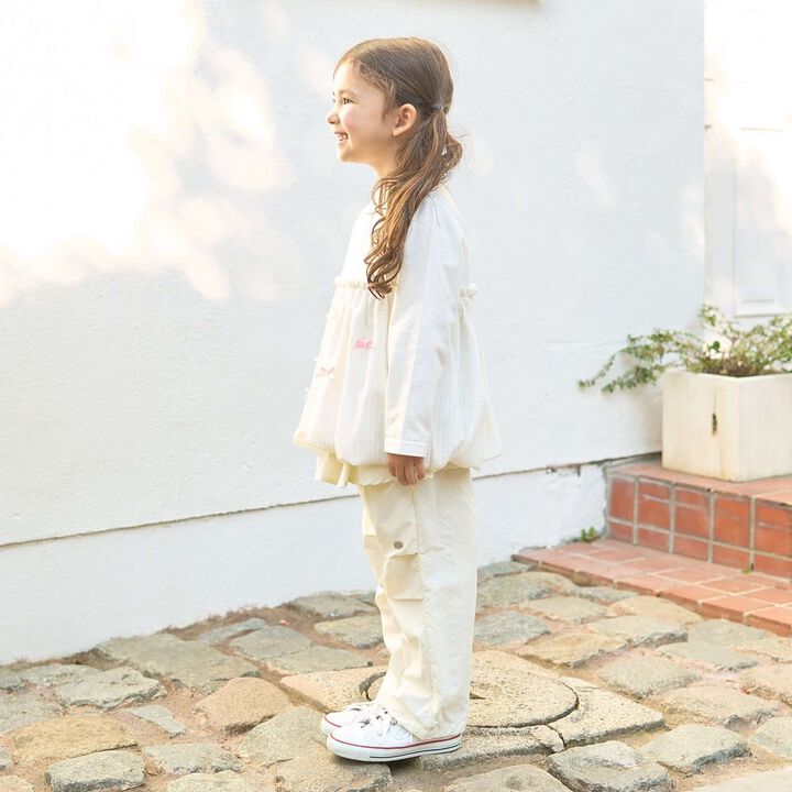 [School-Ready] [Water-Repellent, Anti-Stain, Durable, UV] Layered Skirt Pants,Lavender, medium image number 20