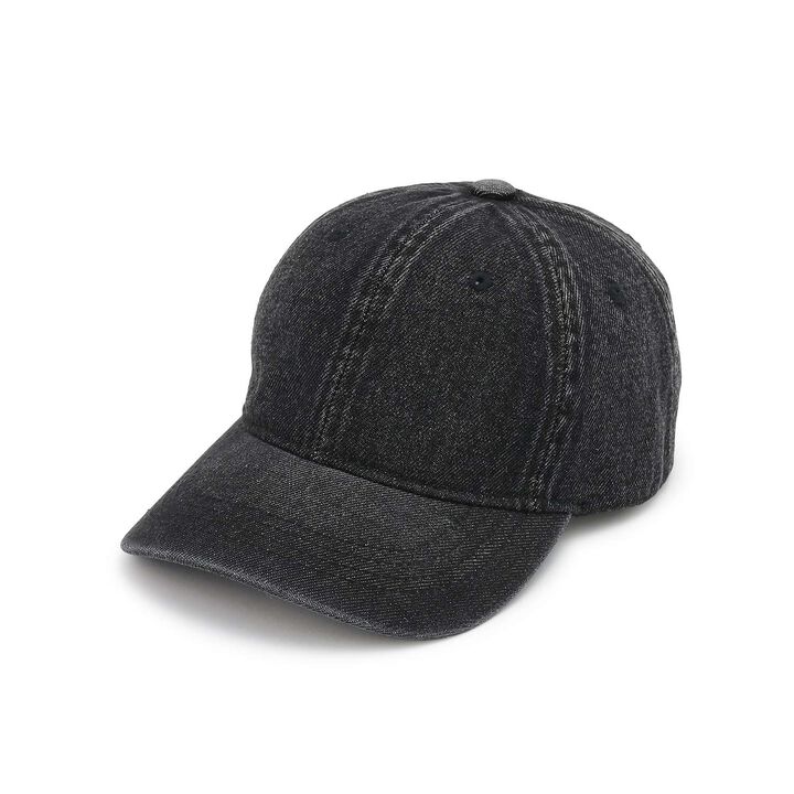 Denim Cap,Black, medium image number 0