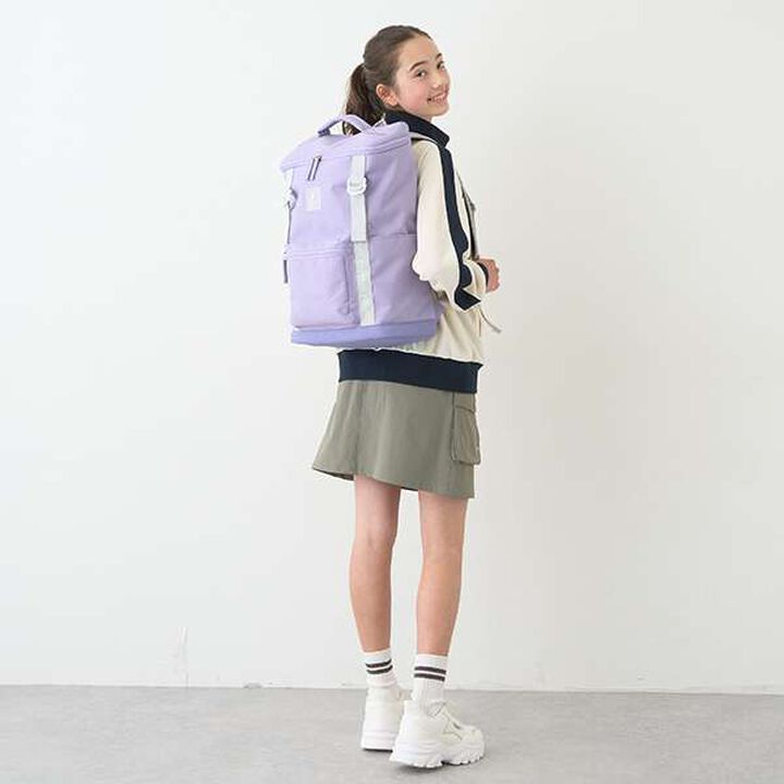 Square School Backpack,Light blue, medium image number 21