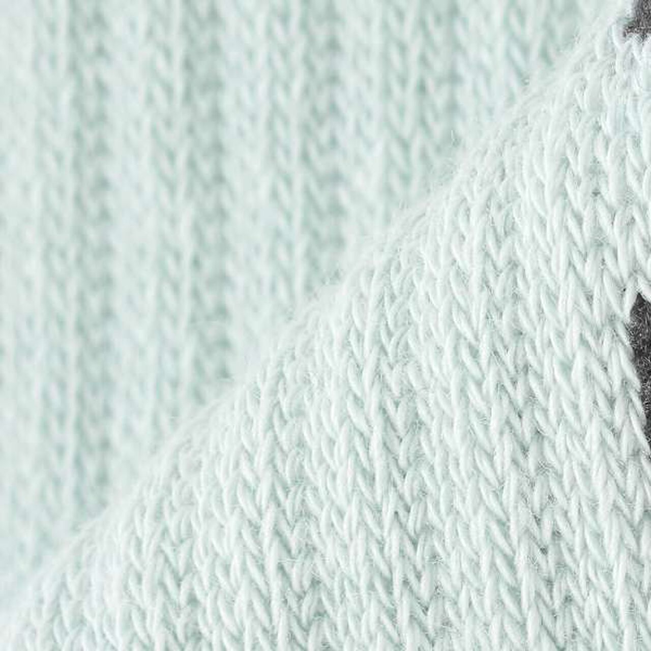 Striped Rib Crew Socks,Off white, large image number 3