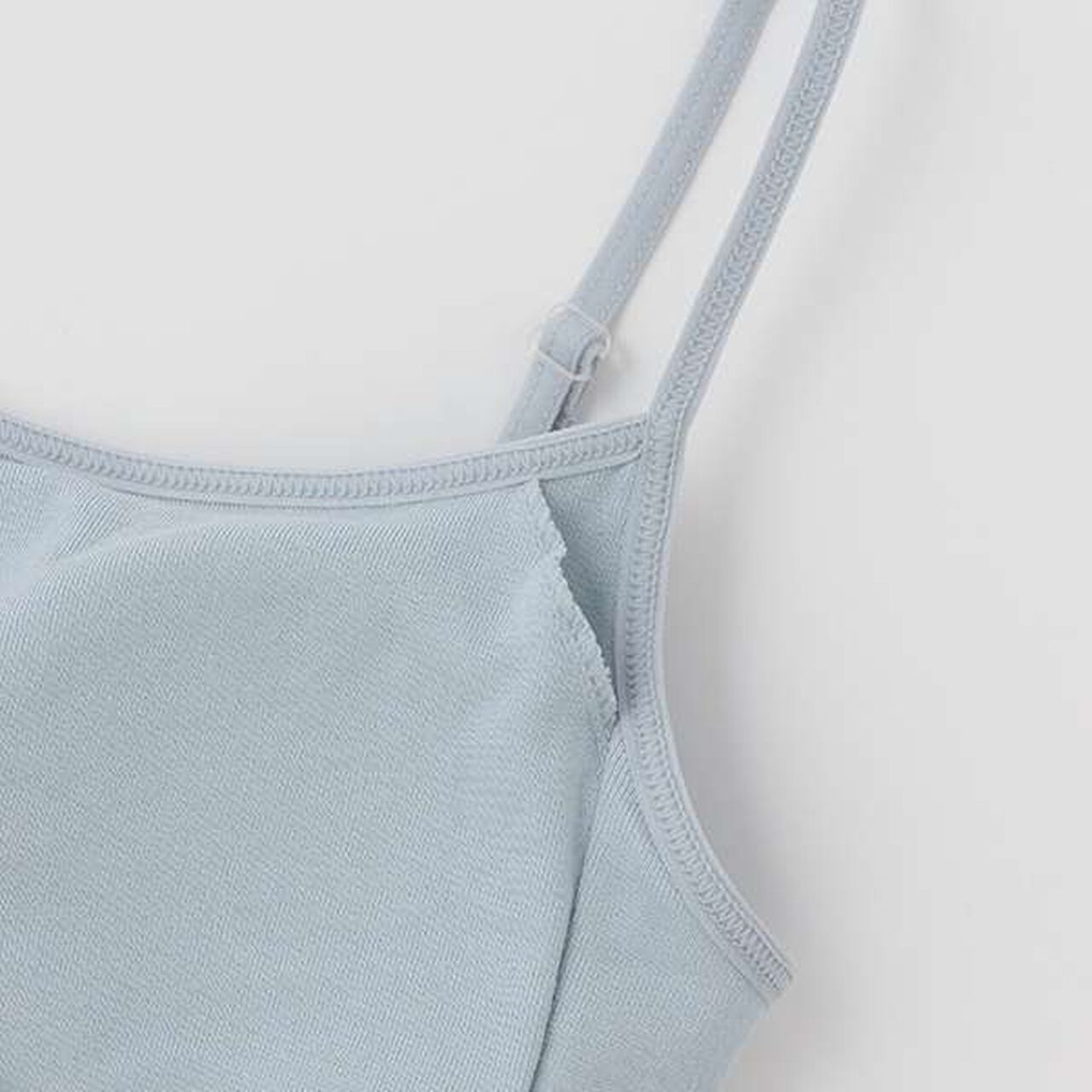 Basic C100% Camisole with Padding,Mocha tea, large image number 6